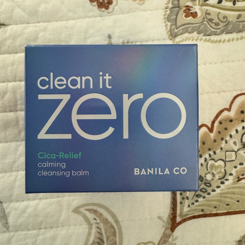 Banila Co Clean It Zero Cica-Relief Calming Cleansing Balm (New in Box)